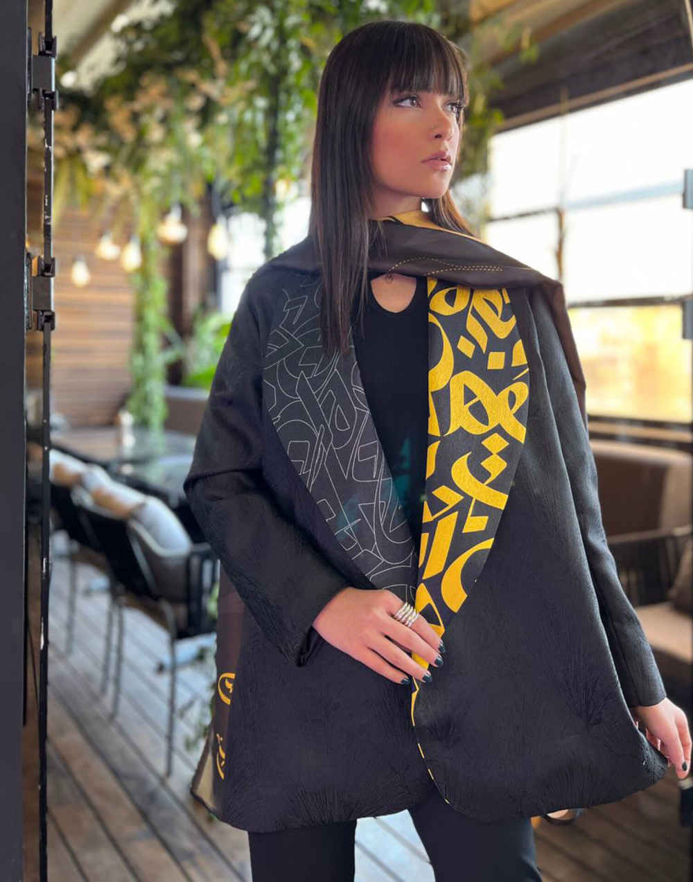 Manteau persan modèle Shab Hengam