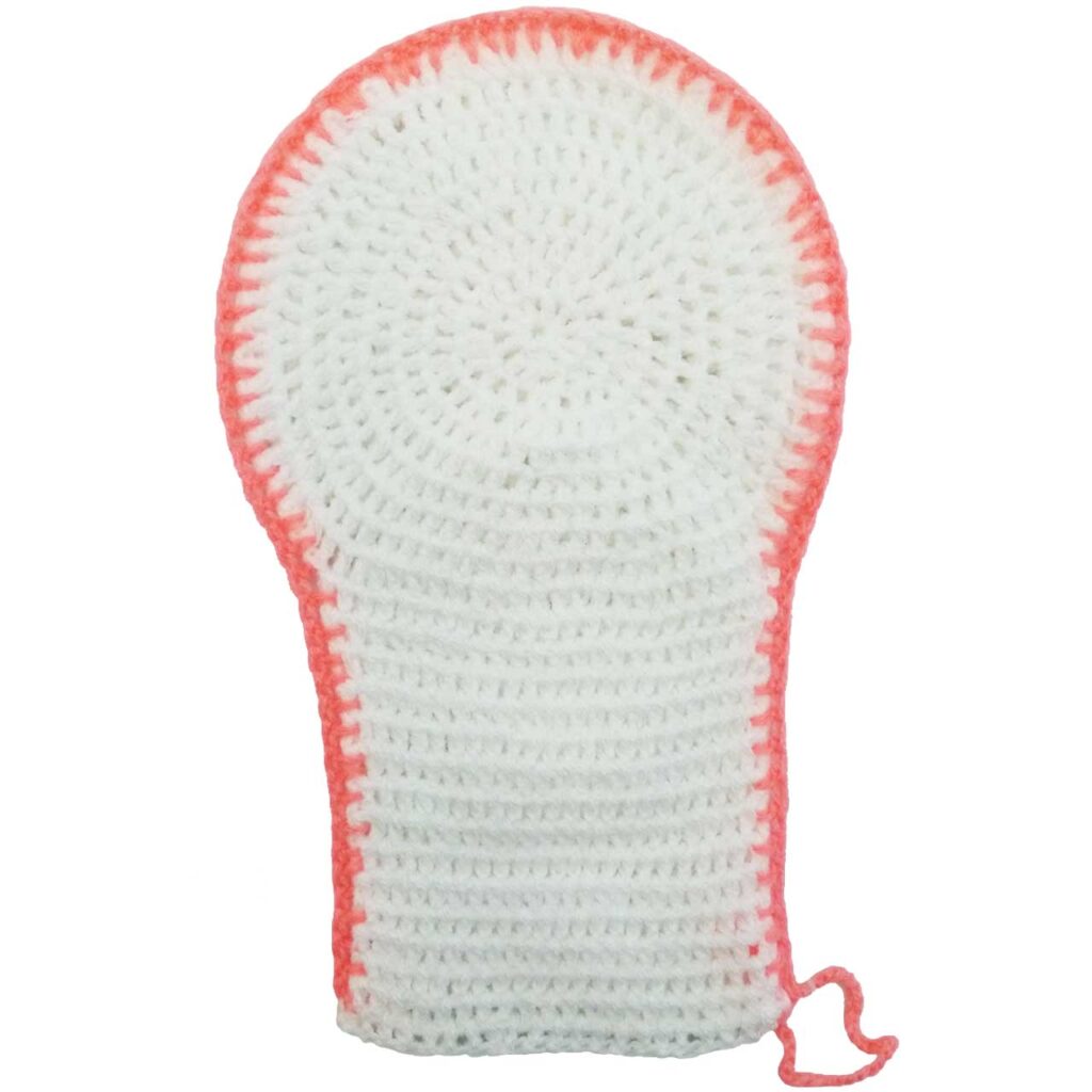 Gant de bain adulte style persan - Modèle simple (5x)