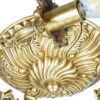 Lustre semi-encastré en aluminium – style florentin et vintage Komeil