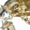 Lustre semi-encastré en laiton – style florentin et vintage Matin