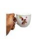 Set de tasses à thé perses avec sous-tasse - Design Porcelaine Blossom (12 pièces)