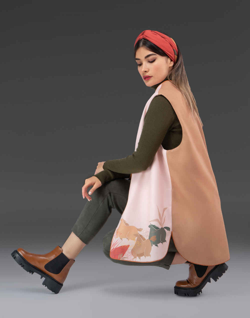 Gilet pour femmes persan modèle Shahsavar