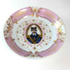 Assiette à thé persane - Porcelaine avec motif Shah Abbasi Naseri (Lot de 6)