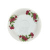 Assiette à thé persane - Porcelaine avec motif Floral Nostalgique (Lot de 6)