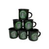 Ensemble de 6 tasses à expresso persanes - Style Demitasse en céramique Starbucks