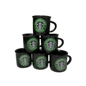 Ensemble de 6 tasses à expresso persanes – Style Demitasse en céramique Starbucks