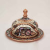 Tasse à expresso persane avec plateau - Style Demitasse en cuivre