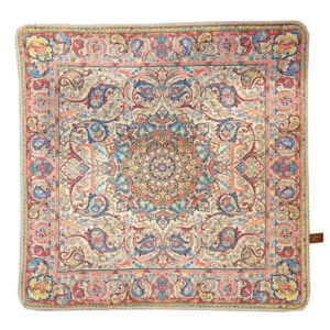 Coussin en Termeh Persan – Modèle Ahoo (X2) | Artisanat élégant en soie persane