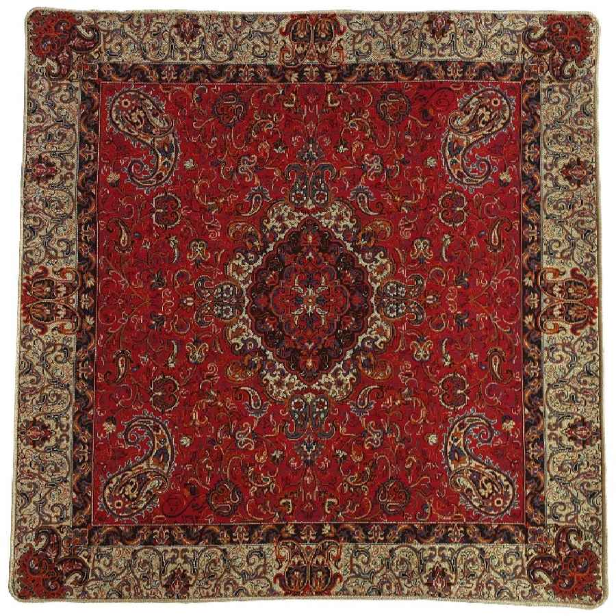 Coussin en Termeh Persan - Modèle Navazesh | Coussin authentique tissé à la main