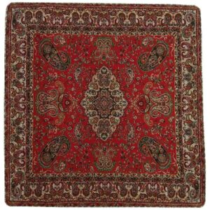 Coussin en Termeh Persan – Modèle Tima | Soie décorative persane