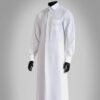 Thawb Blanc pour Homme – Robe traditionnelle arabe