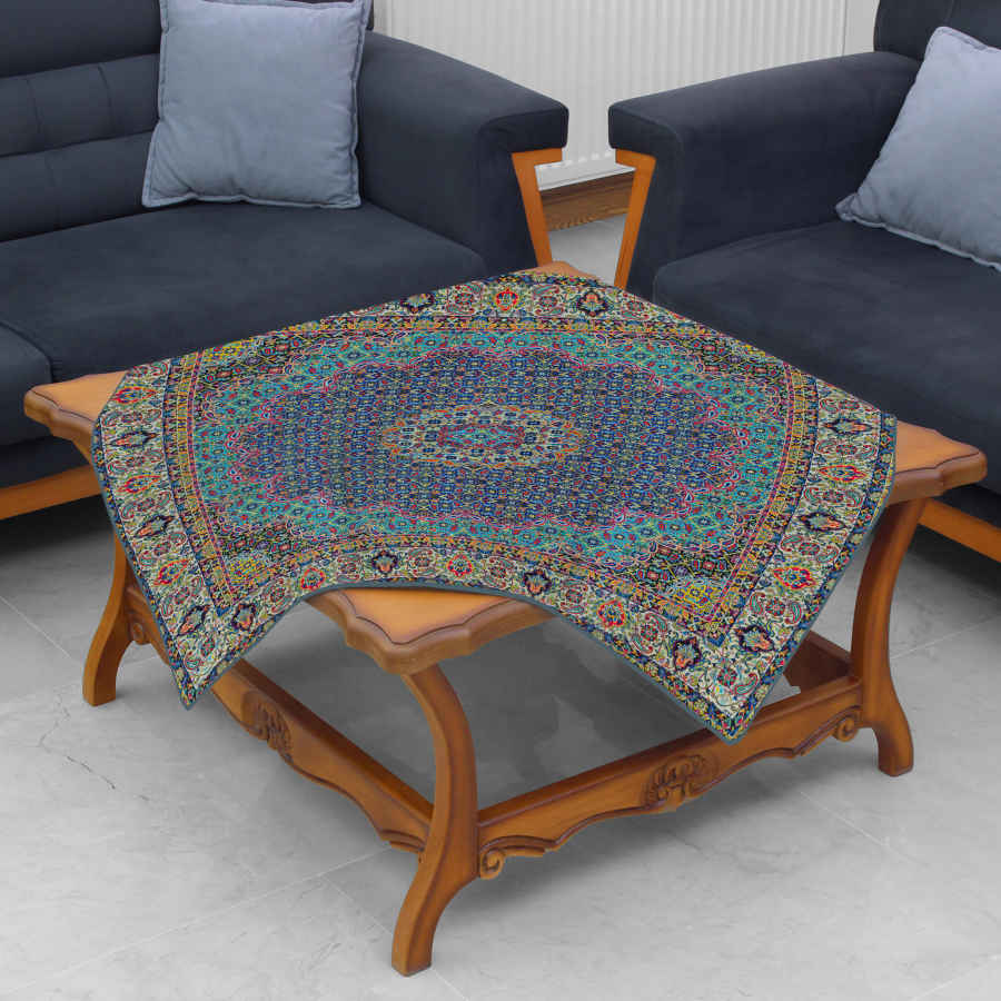 Nappe en velours design inspiré de l'élégance perse Jooya