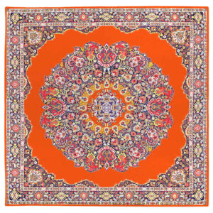 Nappe en Velours au Design Inspiré de l’Élégance Perse Boteh Jegheh