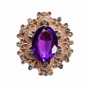 Broche en Strass Classique Modèle Negin