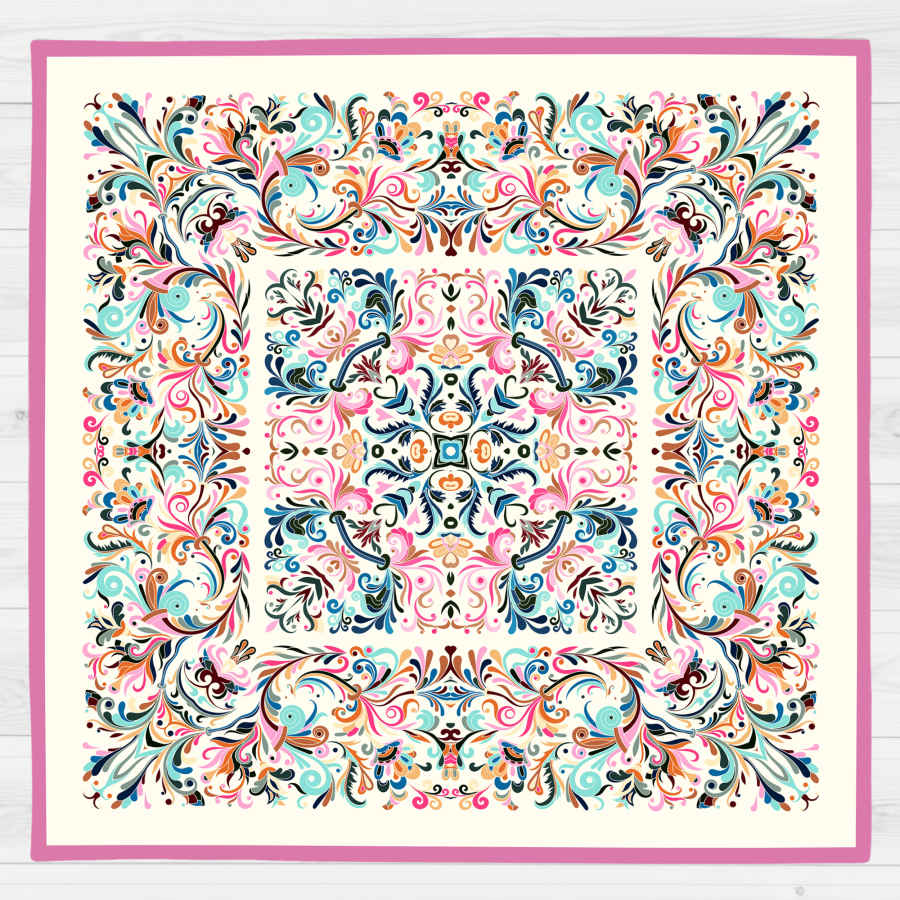 Nappe en velours design inspiré de l’élégance perse Mahta