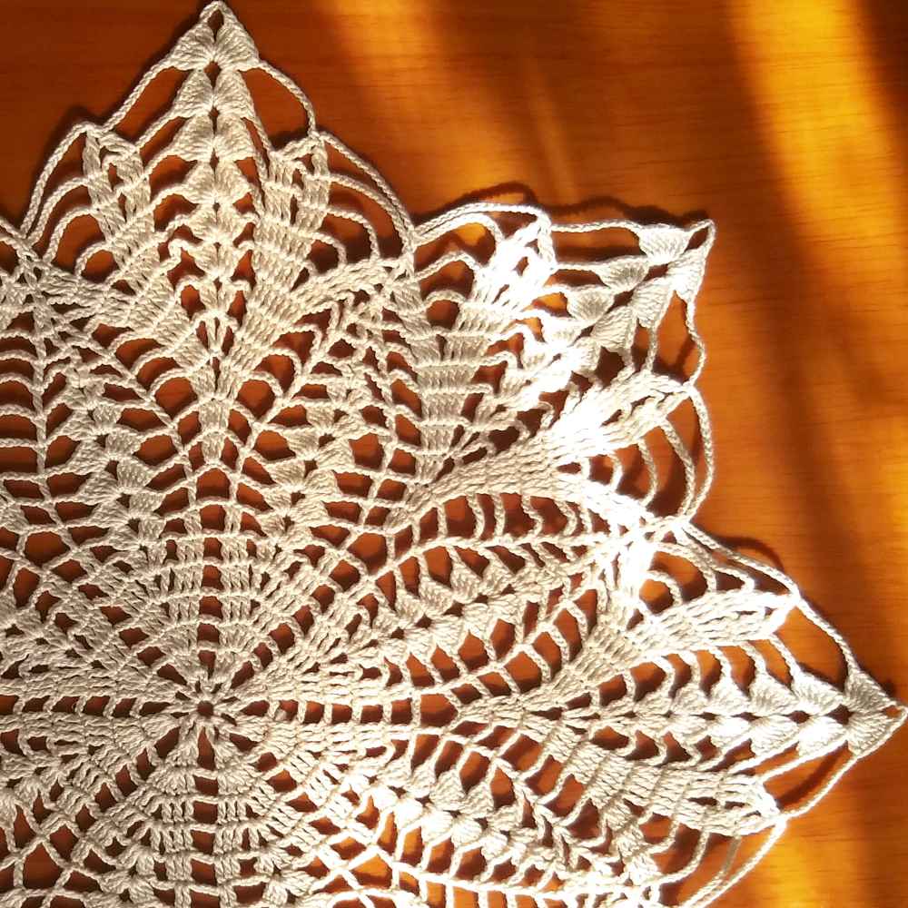 Nappe au Crochet Tricotée à la Main Modèle Dooneh