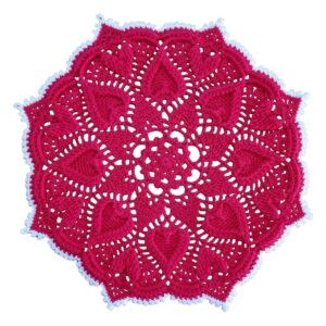 Nappe au Crochet Tricotée à la Main Modèle Golbehi