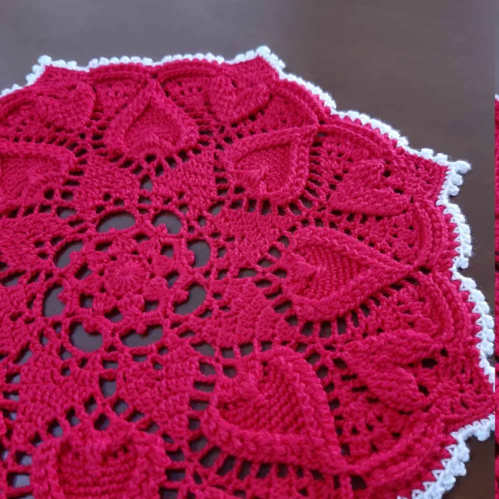 Nappe au Crochet Tricotée à la Main Modèle Golbehi