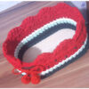 Panier de rangement en crochet modèle Yalda
