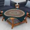 Nappe en velours design inspiré de l'élégance perse Tanaz