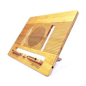 Foldable Wooden Book Stand: Perfect for Comfortable Reading – Deep Flex