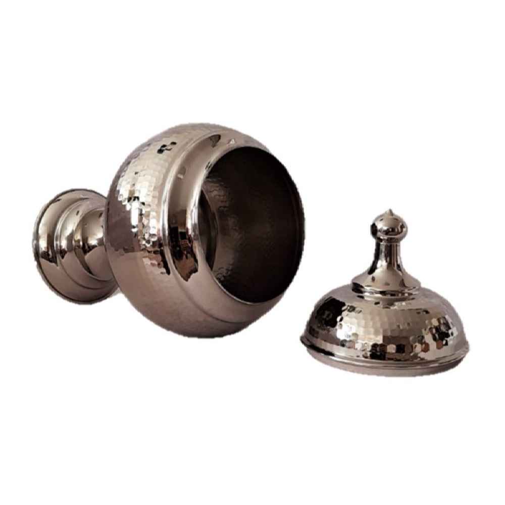 Sucrier persan artisanal en cuivre – Martelé Fazli