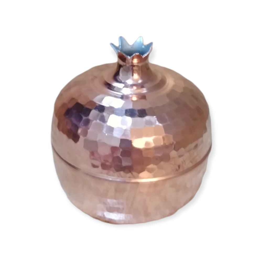 Sucrier persan artisanal en cuivre - Martelé Grenade