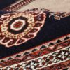 Tapis persan tribal noué à la main Médaillon Parva