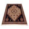 Tapis persan tribal noué à la main Médaillon Parva