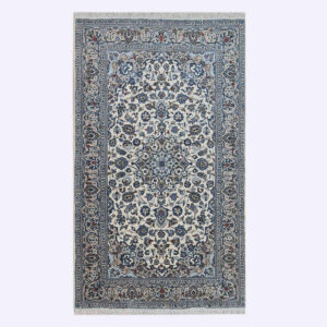 Tapis en laine persan noué à la main avec design Médaillon modèle Salva