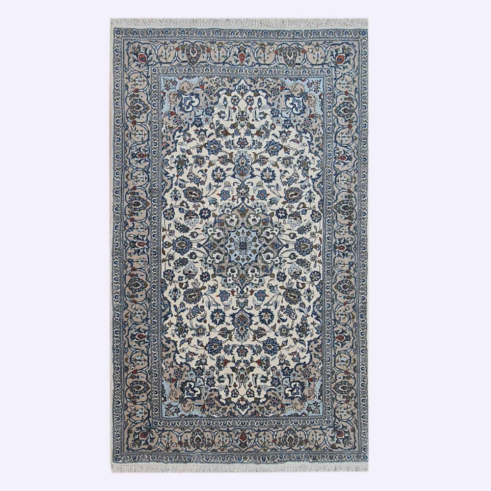 Tapis en laine persan noué à la main avec design Médaillon modèle Salva