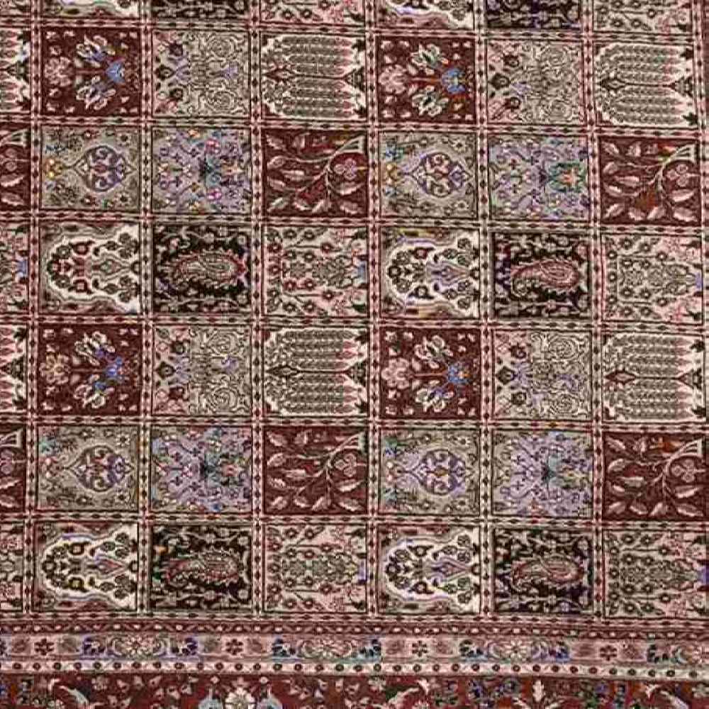 Tapis en laine persan noué à la main modèle Kheshti