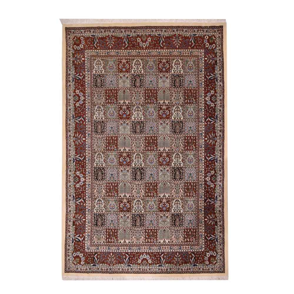 Tapis en laine persan noué à la main modèle Kheshti