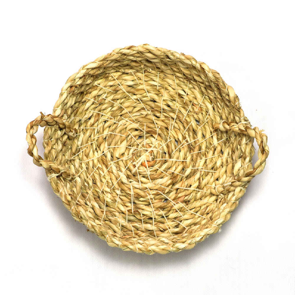 Panier en feuille de palmier tissé à la main persan modèle Daaz