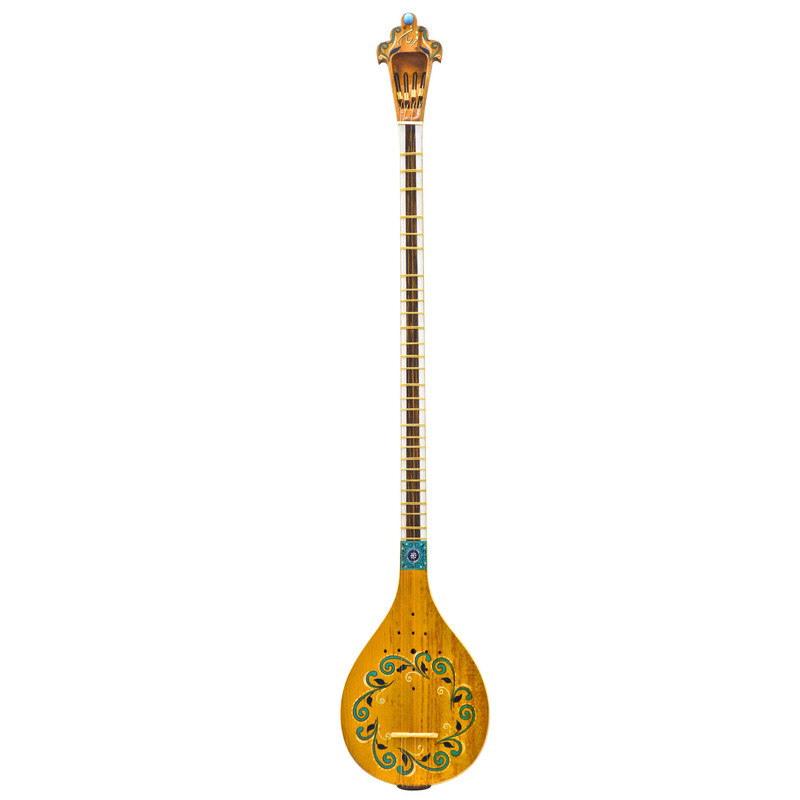 Instrument à cordes Setâr persan – Fabriqué à la main par Iransaz, Modèle Farhan
