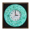 Horloge au Design Islamique avec Illustration de l’Imam Hussain