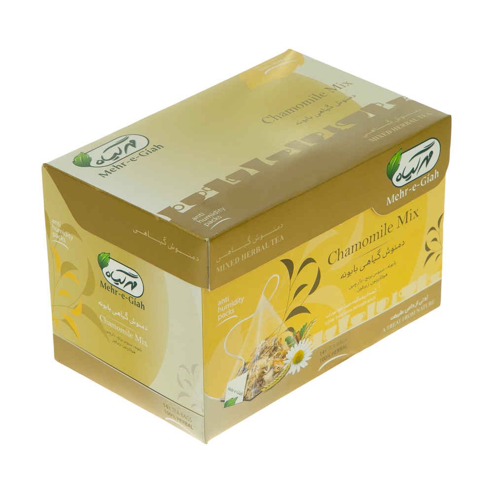 Mélange de tisane : Camomille, Son de grain, Stévia & Cannelle - 4 paquets