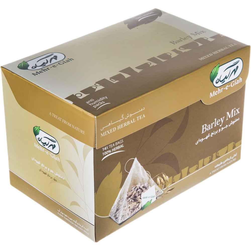 Mélange de tisane : Orge grillée & Riz brun - 4 paquets