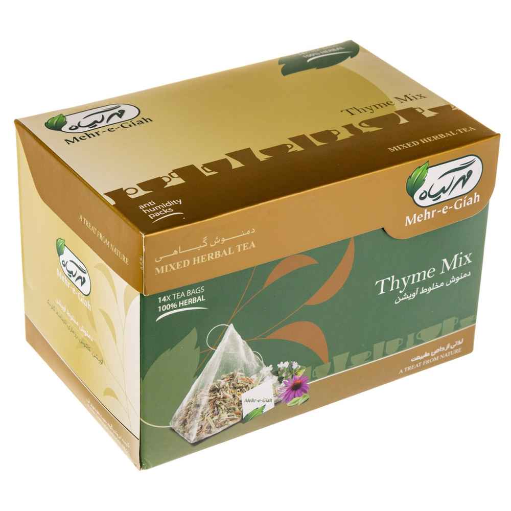Mélange de tisane : Thym, Ziziphora, Romarin & Carthame - 4 paquets
