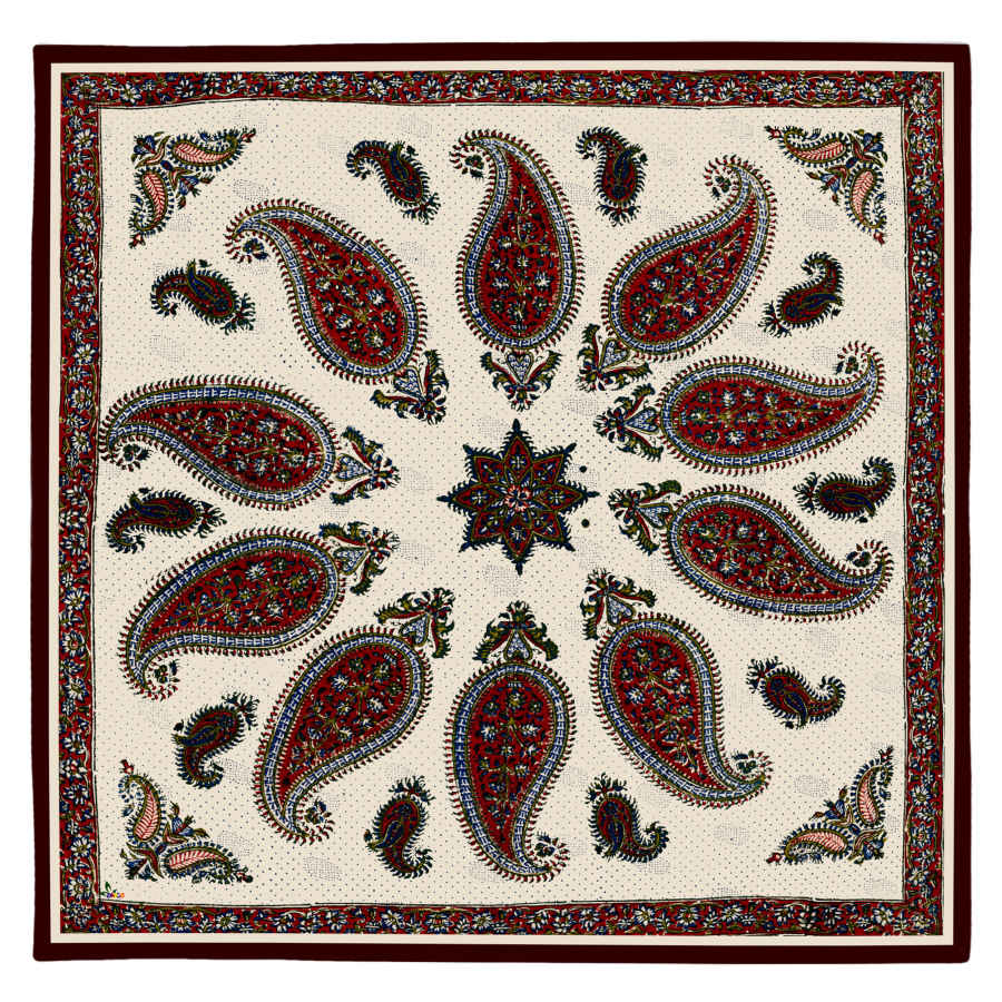 Nappe en velours design inspiré de l’élégance perse Sarvin