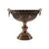 Coupe à Fruits Décorative en Cuivre Artisanale Persane Gravée Lara