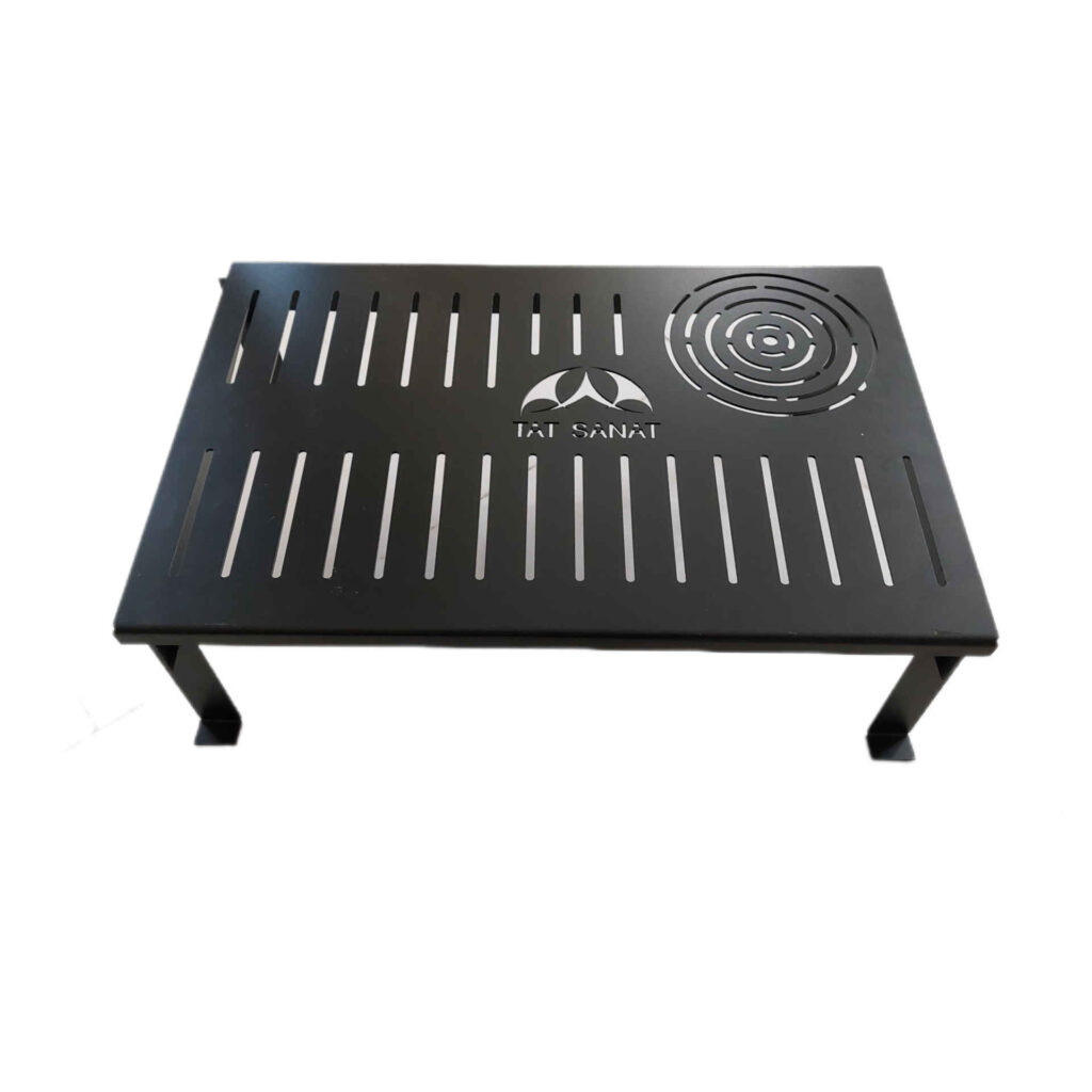 Grill Pliable Portable pour Feu de Camp pour Cuisine en Plein Air TAT