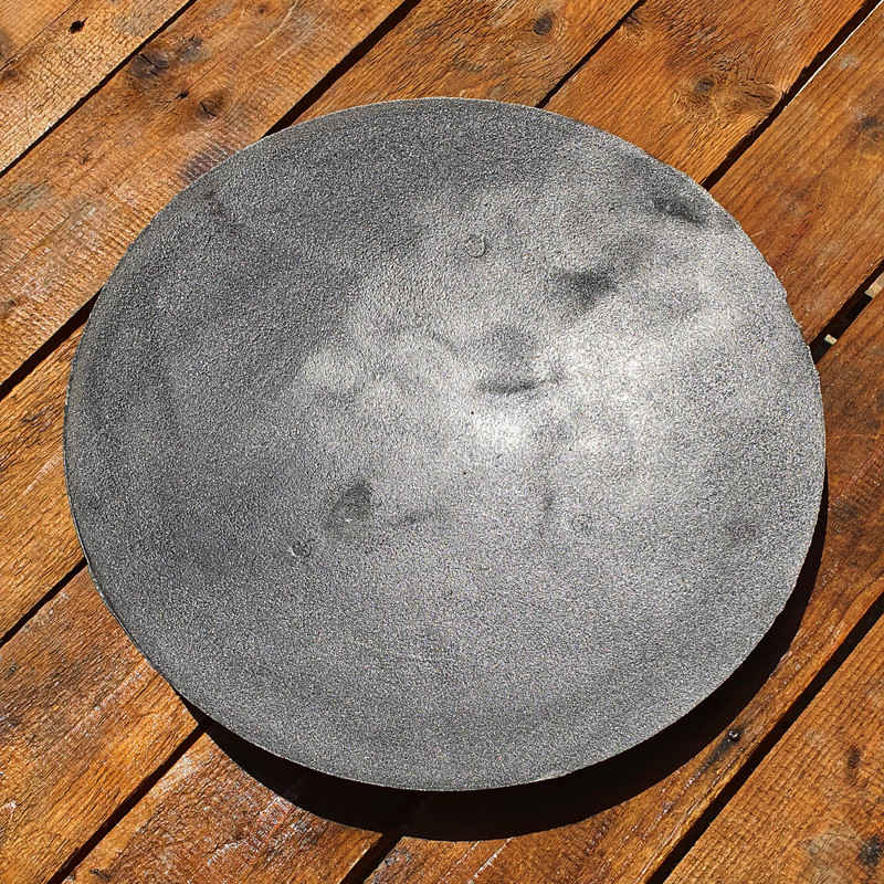 Tava de Fabrication de Pain Saj 30 cm – Poêle en Fonte pour Pain Plat