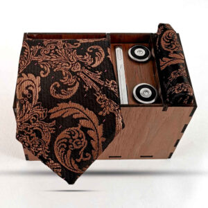 Ensemble Cravate, Pochette & Boutons de Manchette pour Homme – Dora de Luxe
