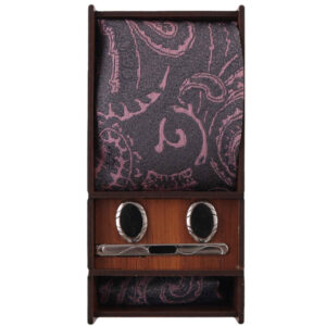 Ensemble Cravate, Pochette & Boutons de Manchette pour Homme – Erfan de Luxe