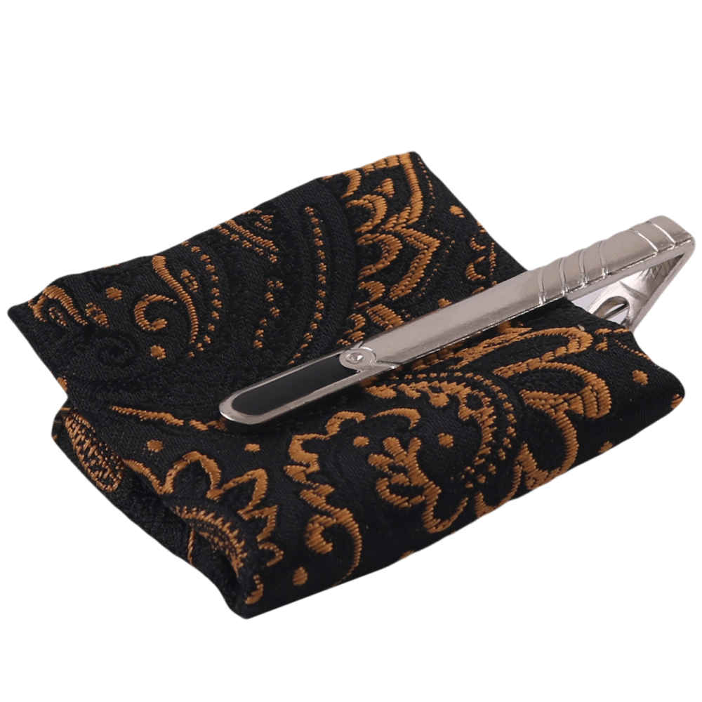 Ensemble Cravate, Pochette & Boutons de Manchette pour Homme – Farid de Luxe