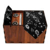 Ensemble Cravate, Pochette & Boutons de Manchette pour Homme - Fleur de Luxe