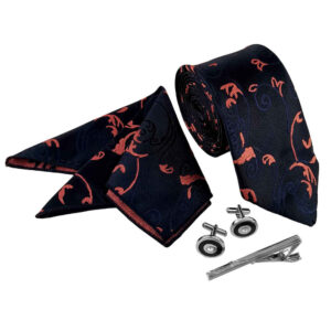 Ensemble Cravate, Pochette & Boutons de Manchette pour Homme – Yavar de Luxe