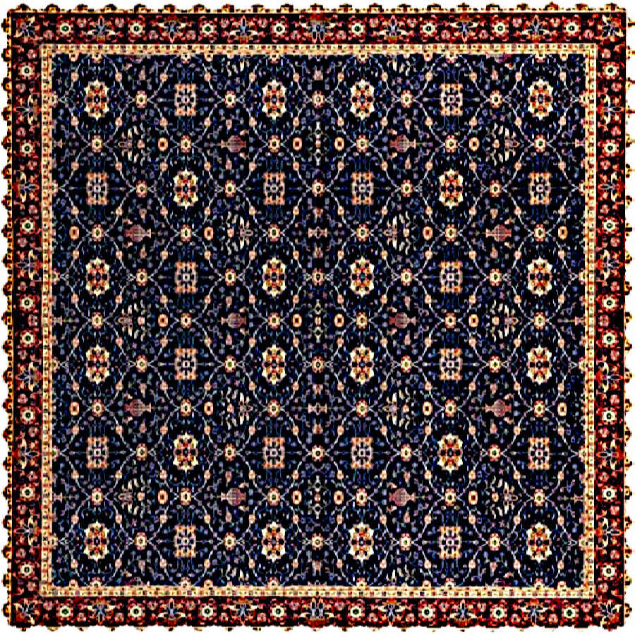 Nappe en Velours au Design Inspiré de l’Élégance Perse Diba
