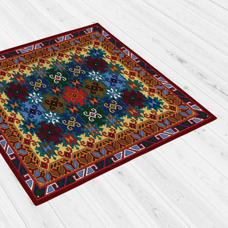 Nappe en Velours au Design Inspiré de l’Élégance Perse Elin